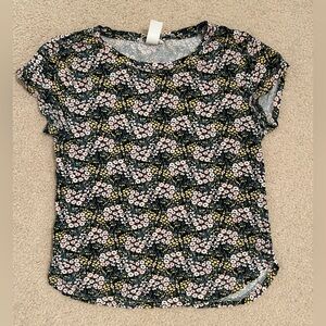 Floral multicolored t shirt | XS